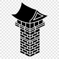 asian tower, asian architecture, asian landmark, asian art icon svg