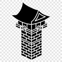 asian tower, asian architecture, asian art, asian heritage icon svg