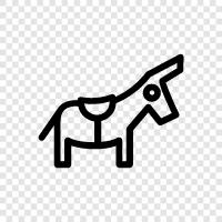 ass, donkey, animal, farm icon svg