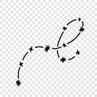 asterism, star, celestial, night icon svg