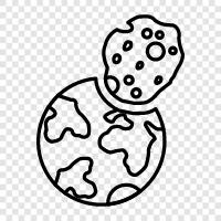 asteroids, asteroids belt, asteroid, asteroid belt icon svg