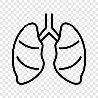 asthma, COPD, bronchitis, emphysema icon svg