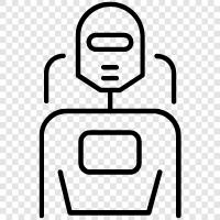 Astronaut, Roboter, Astronaut Anzug, Weltraum symbol