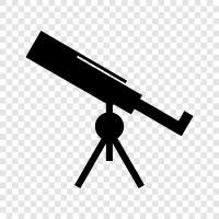 astronomical equipment, star gazing, eyepieces, optics icon svg