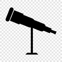 astronomical, eyepiece, magnification, telescope mount icon svg