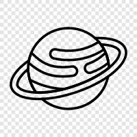 astronomy, universe, planets, solar system icon svg