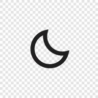 astronomy, lunar, new moon, quartermoon icon svg