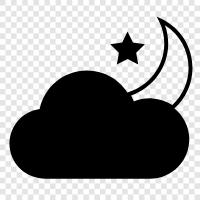 astrophysics, astronomy, clouds, satellite icon svg