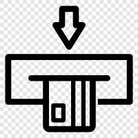 atm, cash machine, atm machine icon svg