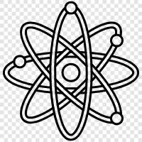 atom, atomic, nature, element Значок svg