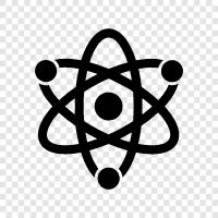 atom, compounds, elements, molecules icon svg