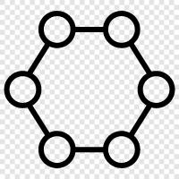 atom, atom nucleus, energy, electron cloud icon svg