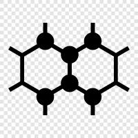 atom, atomic, carbon, hydrogen icon svg