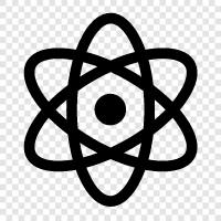 Atom, Kern, Atomzerkleinerer, Kernzerkleinerer symbol