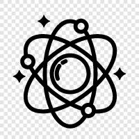 atomicity, quantum, nucleus, decay icon svg