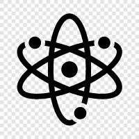 atomicity, nucleus, electron, atomic number icon svg