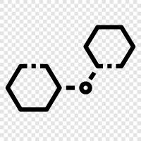 atoms, chemical reactions, compounds, elements icon svg