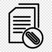 attaching documents, how to attach documents, attaching a document, attaching files icon svg