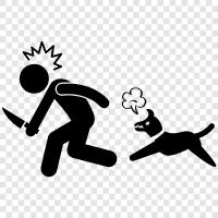 Attack Dog, Dog Guarding, Dog Training, Guard Dog icon svg