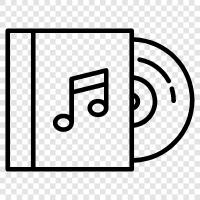 Audio CD, Music CD, CDплеер, CDразрыв Значок svg