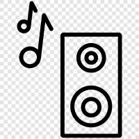 audio, sound, amplifier, speaker icon svg