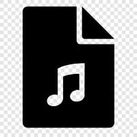 audio, songs, music videos, music downloads icon svg