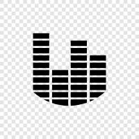 audio equalizer, audio enhancement, audio enhancer, audio tool icon svg