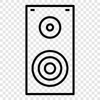 audio equipment, dj equipment, music equipment, sound system installation icon svg