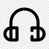 audio equipment, earphones, headphones, music icon svg