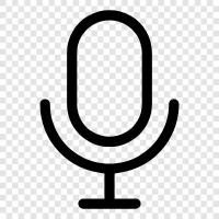 Audio, Recording, Podcasting, Voice icon svg