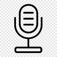 audio, sound, recording, voice icon svg