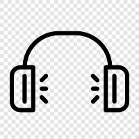 audio, sound, music, listening icon svg