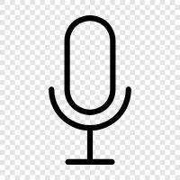 Audio, Aufnahme, Mikrofon, AudioRecorder symbol