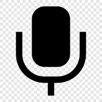 Audio Microphones, Condenser Microphones, Dynamic Microphones, Ribbon Micro icon svg