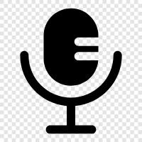 audio, recorder, audio recorder, mic icon svg