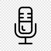 audio, podcast, voice, recording icon svg
