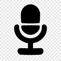 audio, recording, podcasting, voice icon svg