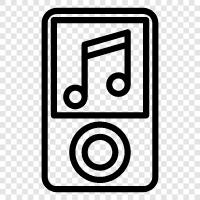 audio player, music library, music player software, music player app icon svg