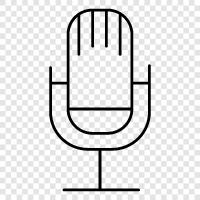 Audiorecorder, Recorder, Recorder für Stimme, Voicerecorder symbol