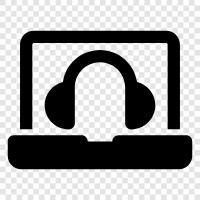 audio, online, streaming, audio player icon svg