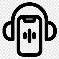 audio, audio podcast, podcasting, audio podcasting icon svg