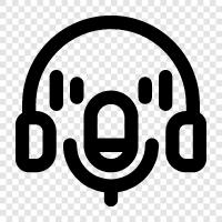 Audio, digitale Medien, Technologie, Podcast symbol