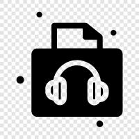 audio, technology, how to, internet icon svg