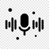 audio, news, interview, opinion icon svg