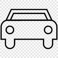 auto, transportation, motor vehicle, car rental icon svg