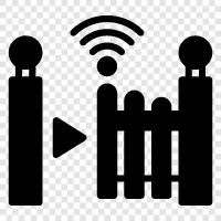 automatic gates, automatic opening gates, automatic closing gates, automatic gate operators icon svg