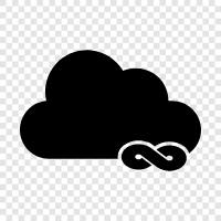 automation, software development, distributed systems, cloud computing icon svg