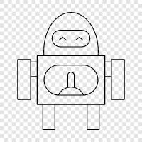 automaton, android, droid, android robot icon svg