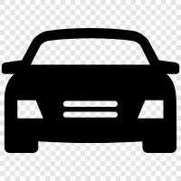 automobile, transportation, driver, car hire icon svg