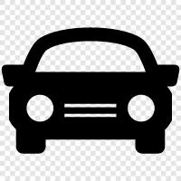 automobile, driving, parking, rental icon svg